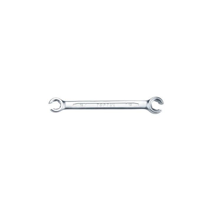 Toptul fékcsőkulcs, hatszögletű profil, kulcsnyílás 12x14 mm, hossz 170 mm, króm-vanádium acél