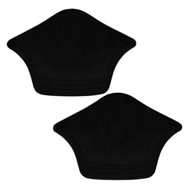 Set 2 bucati protectii calcai pentru adidasi, pantofi, 5mm grosime, marime universala, negru
