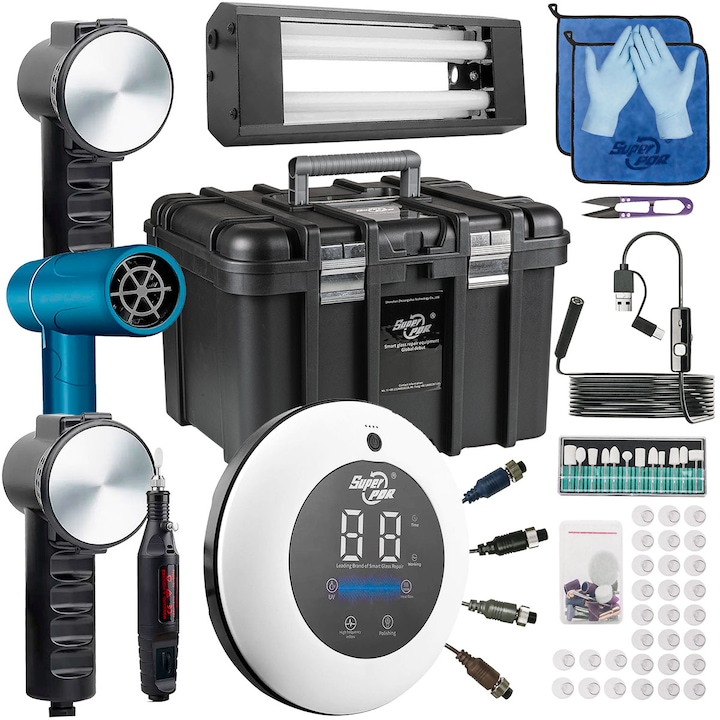 Kit profesional pentru reparatii parbrize auto – instrumente PDR