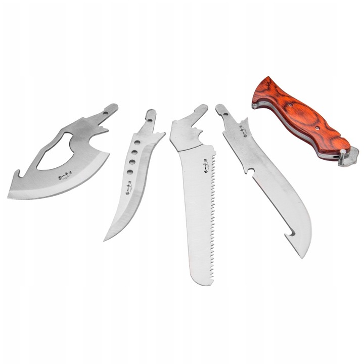 Cutit multifunctional Camping X-4 cu lama detasabila