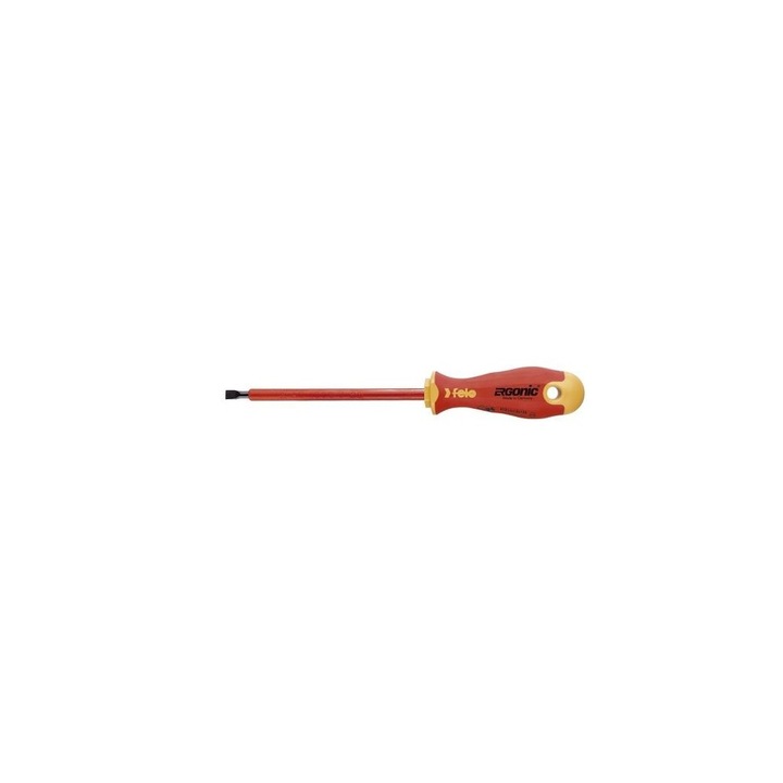 Изолирана отвертка Ergonic VDE 3.0x100, Felo, Код 41303090