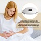 Aparat Centura Abdominala cu Incalzire si Masaj Hopinoo™️, pentru Dureri Menstruale si Lombare, 6 Trepte de Incalzire, 6 Moduri de Masaj, Display LED, Baterie 1800 mAh, Cablu USB si Husa de protectie incluse, Alb