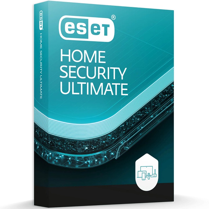 ESET Home Security Ultimate електронен лиценз, включен VPN, 1 година, 5 устройства, нов