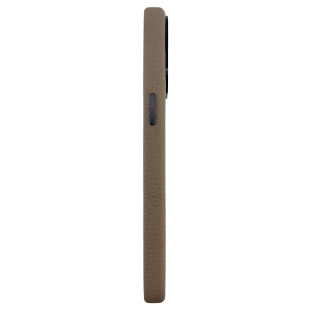 Husa piele, The Bandit Pebble pentru Iphone 15 Pro Max, Bej