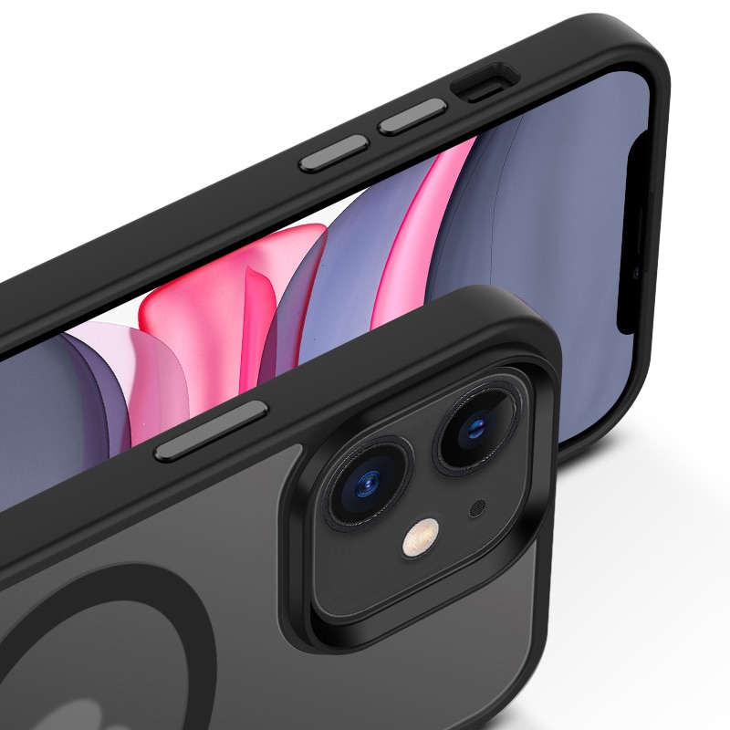 Husa de Protectie, Compatibila Apple iPhone 11, Doctor Shield Fantom, MagSafe - Negru