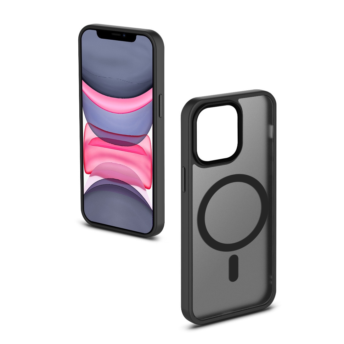 Husa de Protectie, Compatibila Apple iPhone 11, Doctor Shield Fantom, MagSafe - Negru