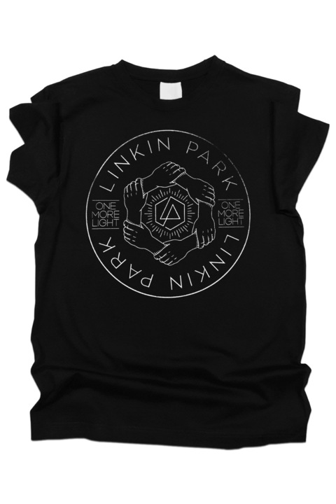 Мъжка тениска, K-off, Linkin Park One More Light, черна, XL