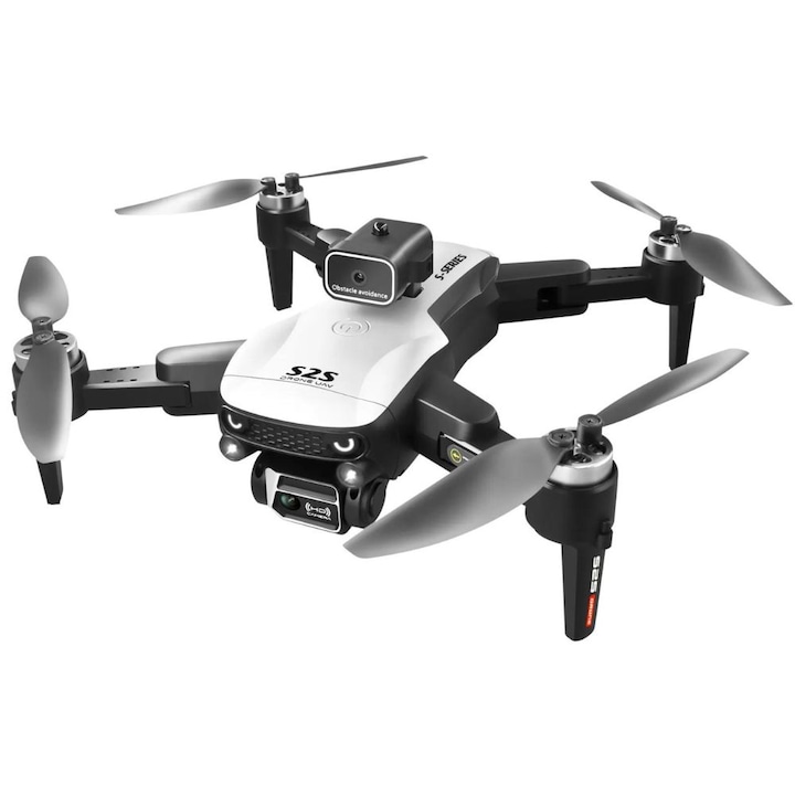 Drona S2S S-Serie, rotire 360 de grade, follow me, 25 de minute Rezistenta bateriei, Camera duala 6K, Motor fara perii