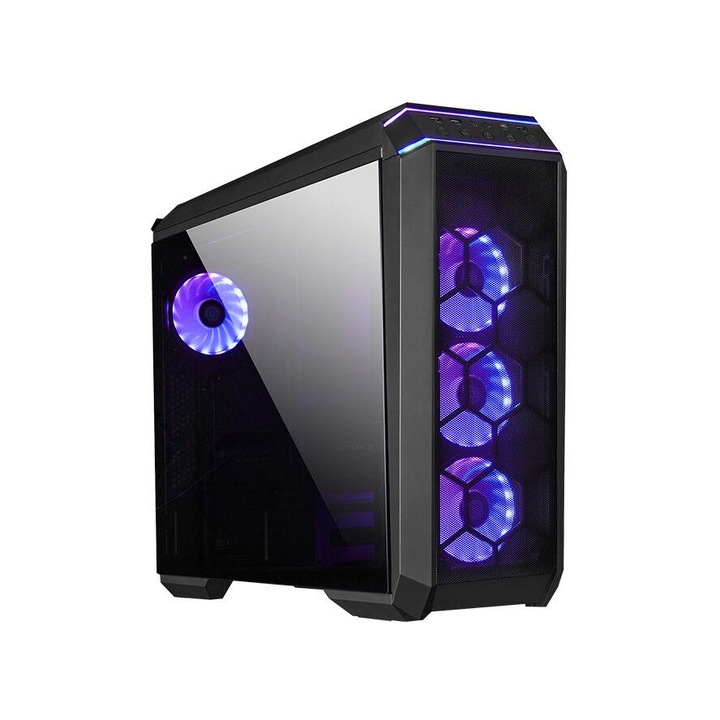 Chieftec Stallion III Midi Tower Fekete (GP-03B-UC-OP)