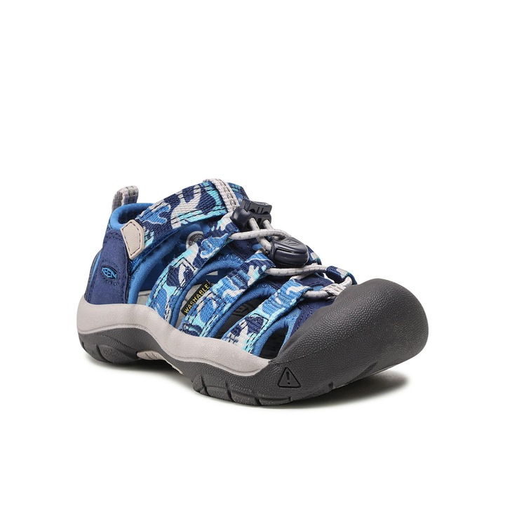 Fiú szandál, Keen, 300439951, kék, textil, Kék
