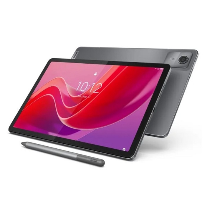 Таблет Lenovo Tab M11 TB330XU, 11", Octa-Core, 4GB RAM, 128GB, 4G LTE Folio Case + Lenovo Tab Pen, Luna Grey