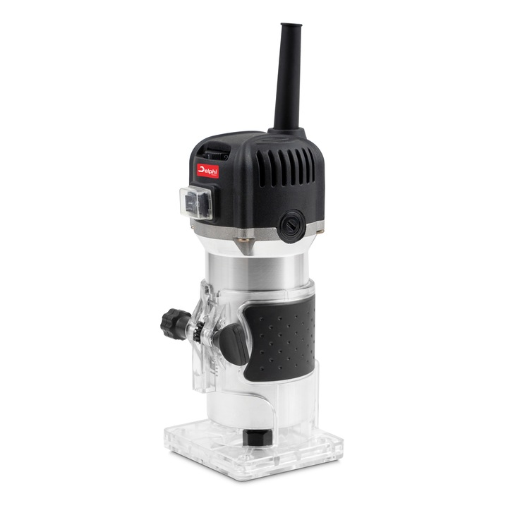 Masina de frezat DELPHI, 800W, 30000 RPM, 230V, argint, 15 accesorii