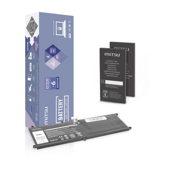 Mitsu akkumulátor Dell Latitude 5175-höz