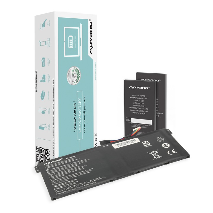 Baterie laptop Movano pentru Acer Aspire 3 A314, A315, 4800mAh, 7.4V, Li-Pol