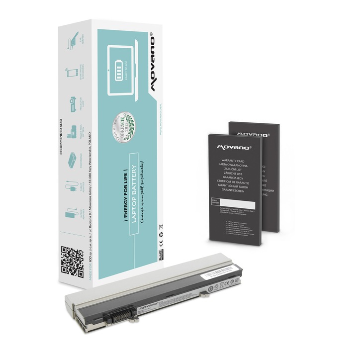 Baterie laptop Movano 4400mAh 11.1V, 6 celule, pentru Dell Latitude E4300