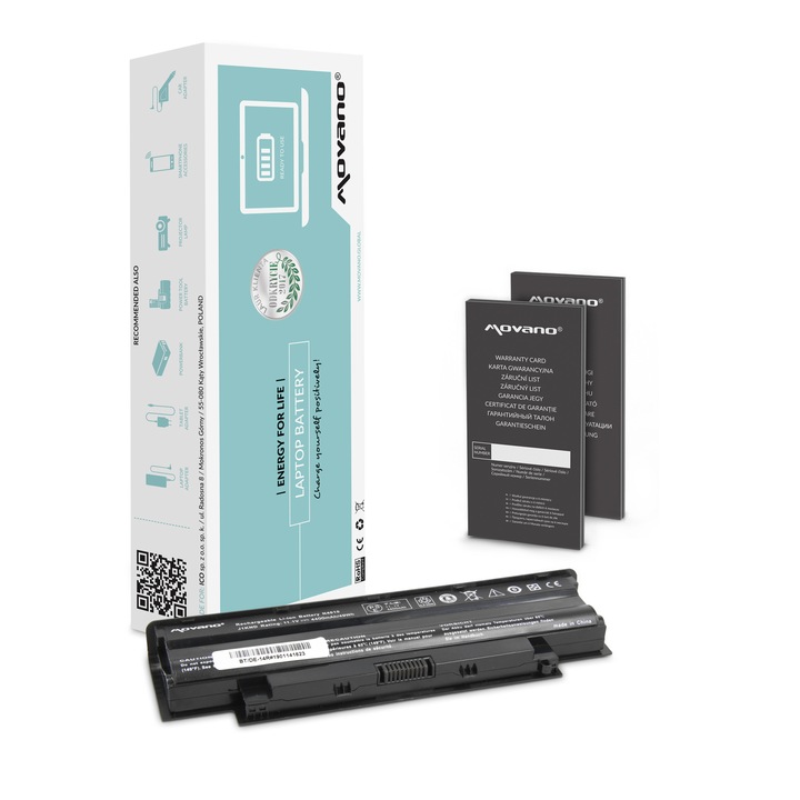 Baterie pentru Dell, Movano, Negru, 13R, 14R, 15R