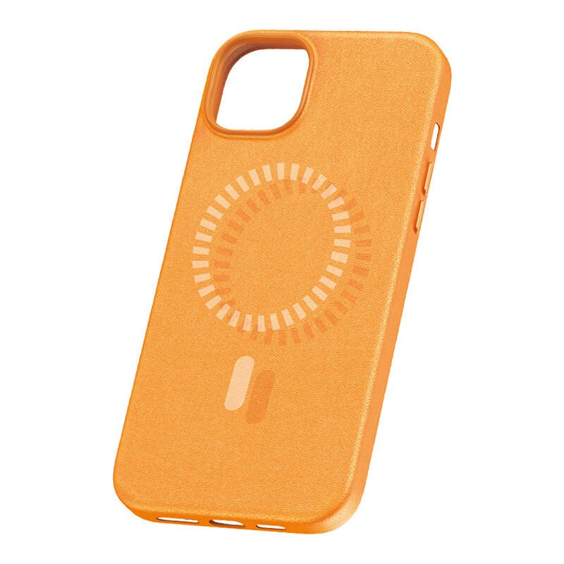 Husa telefon, Baseus, Pentru iPhone 15 Plus/14 Plus, Portocaliu