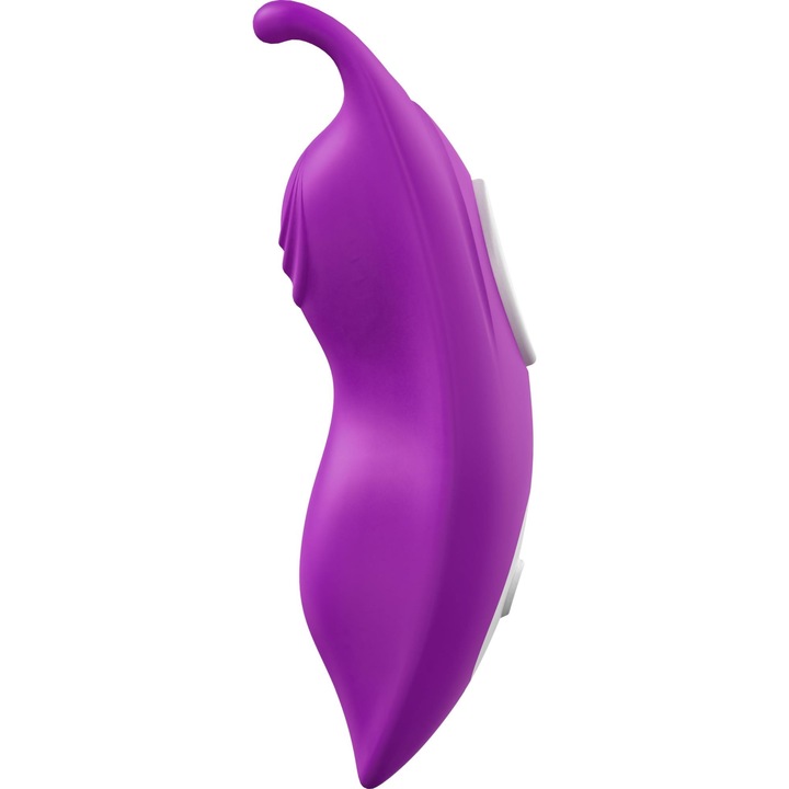 Вибратор, 9 режима на вибрация, Лилав, 102x46x30mm