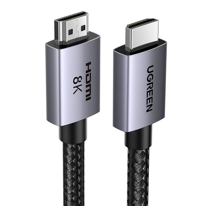 Cablu HDMI 2.1, UGREEN, 1 m, Negru