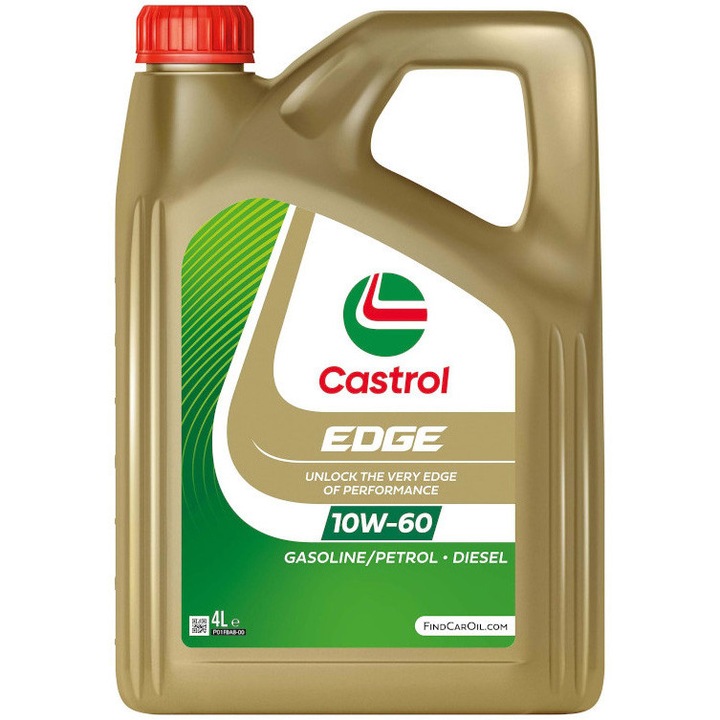 Моторно масло Castrol Edge Titanium, 10W60, 4л
