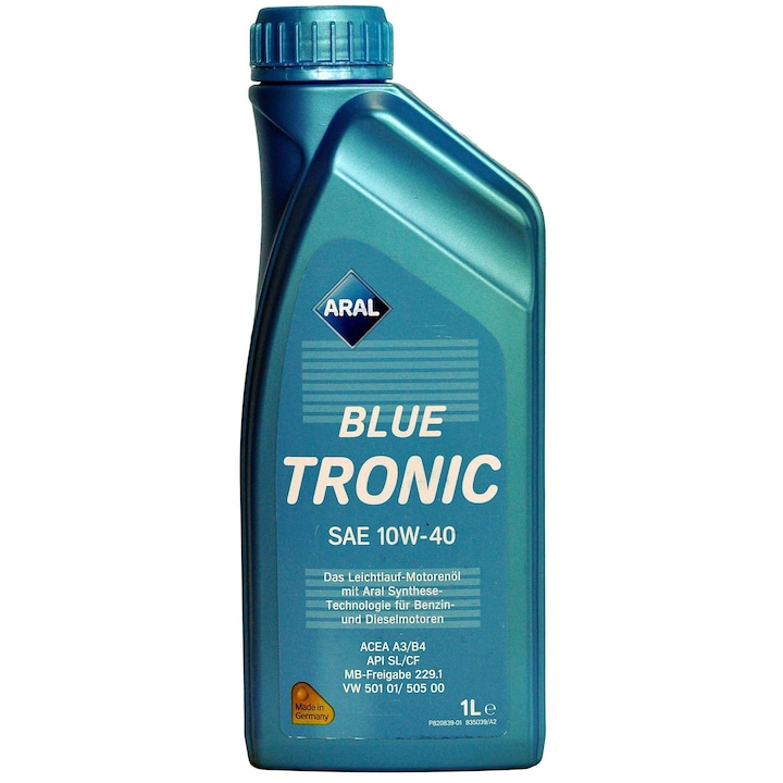 Моторно масло Aral Blue Tronic, 10W40, 1л