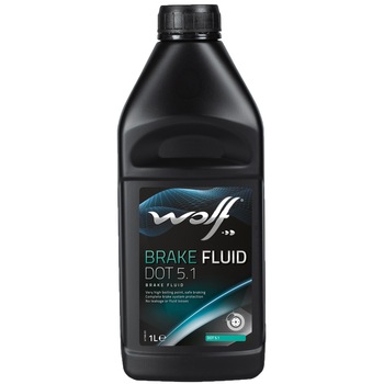 Lichid de frana Wolf DOT 5.1, 1L Lichid de frana Wolf DOT 5.1, 1L