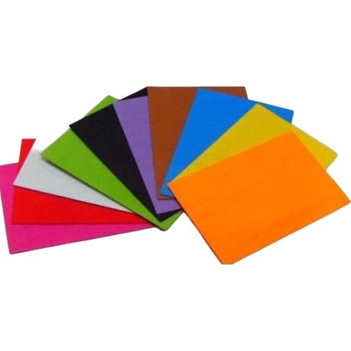 10 lap filc, A5, 1mm, Multicolor