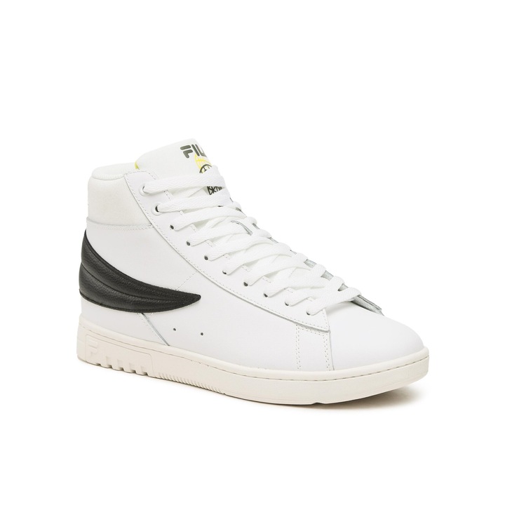 Pantofi sport barbati, Fila, 301317692, Alb, Piele naturala, Alb