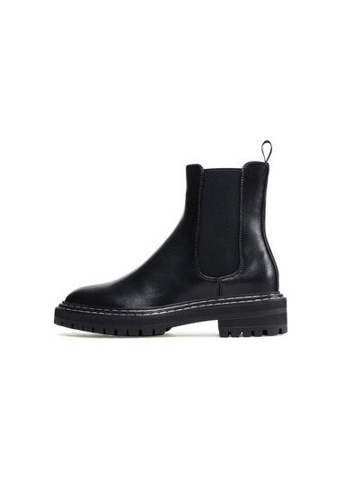 Ghete Chelsea dama, ONLY Shoes, 209934984, Negru, Piele ecologica