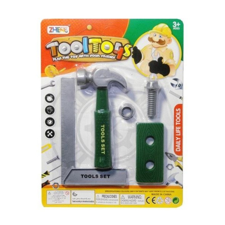 Set scule de jucarie pentru copii, Swede, Plastic, Multicolor