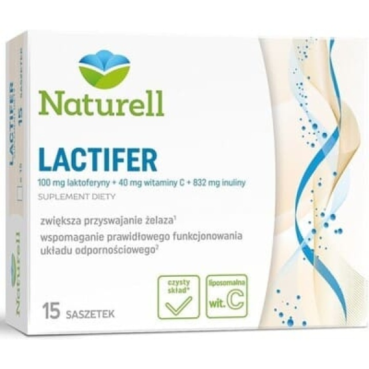 Naturell Lactifer, USP Zdrowie, Vitamina C, 15 plicuri