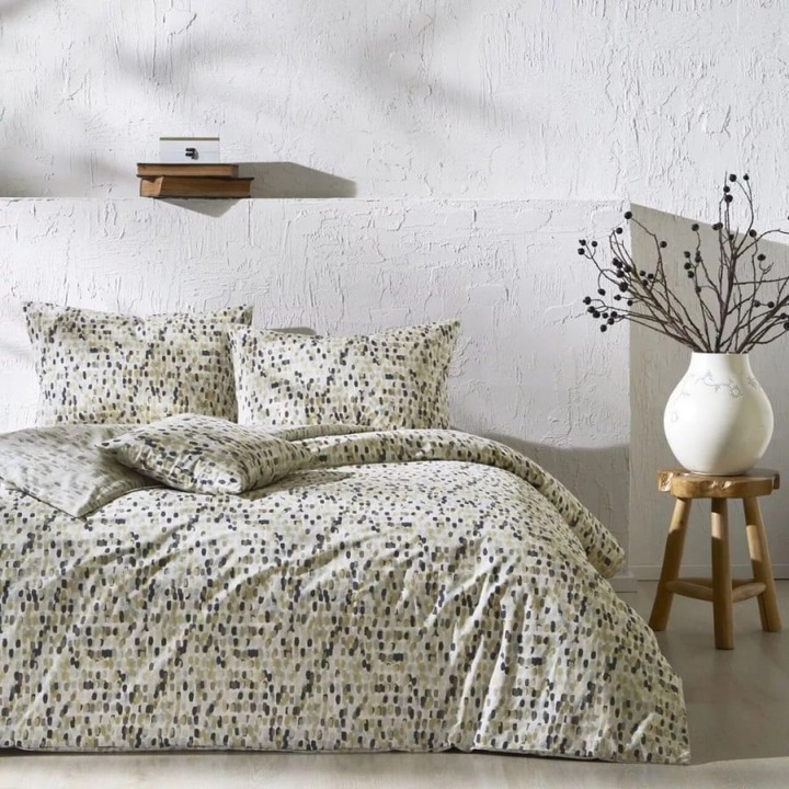 Dupla ágynemű, 100% pamut, 240x260 cm, 5 db, TAC Reborn, Disa