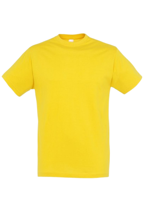 Sol's Regent kerek nyakú uniszex póló, So11380, arany, S