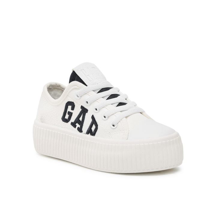 Tenisi Fete, Gap, 302573073, Alb, Textil, Alb, 30 EU