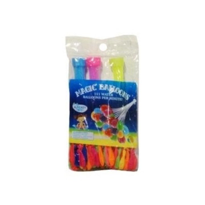 Set 111 baloane de apa, Swede, Plastic, Multicolor