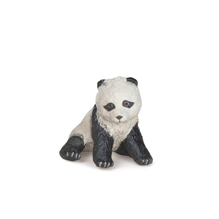 Baby panda, PAPO, Plüss, fehér/fekete