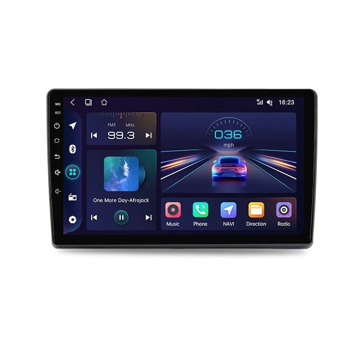 Mp5 плейър, за Fiat Ducato, V1, 2GB, 32GB, 2Din, WiFi, 4x45, черен