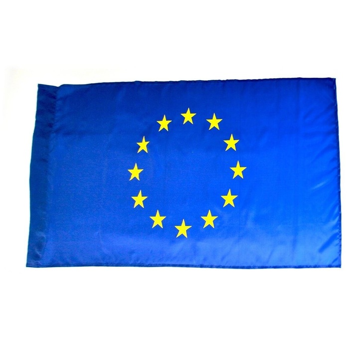 Знаме на ЕС 210 x 140 cm полиестер 110 g/m2, на закрито/на открито