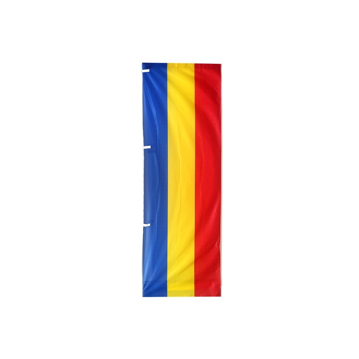 Румънски мачтов флаг, нд. 1 х 3м