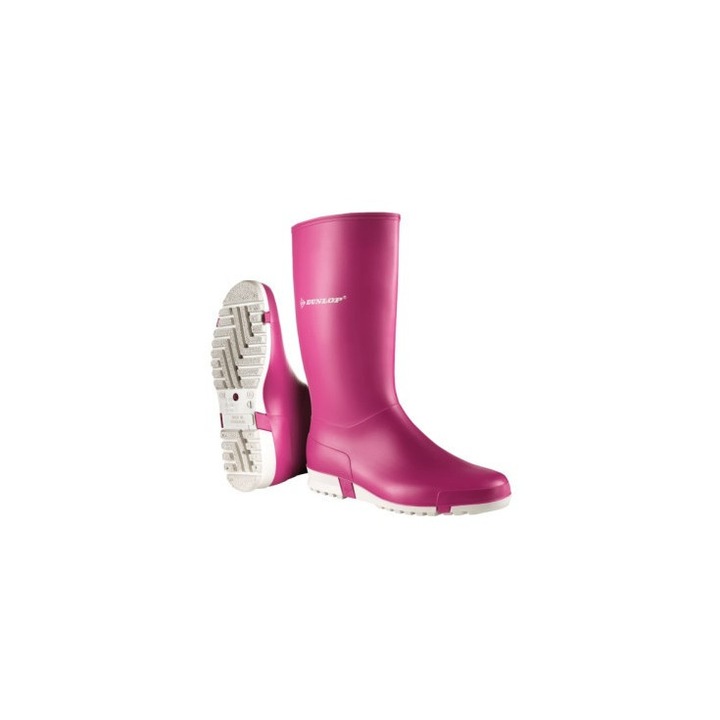 Női védőcsizma, Dunlop Sport, PVC 41 Rózsaszín