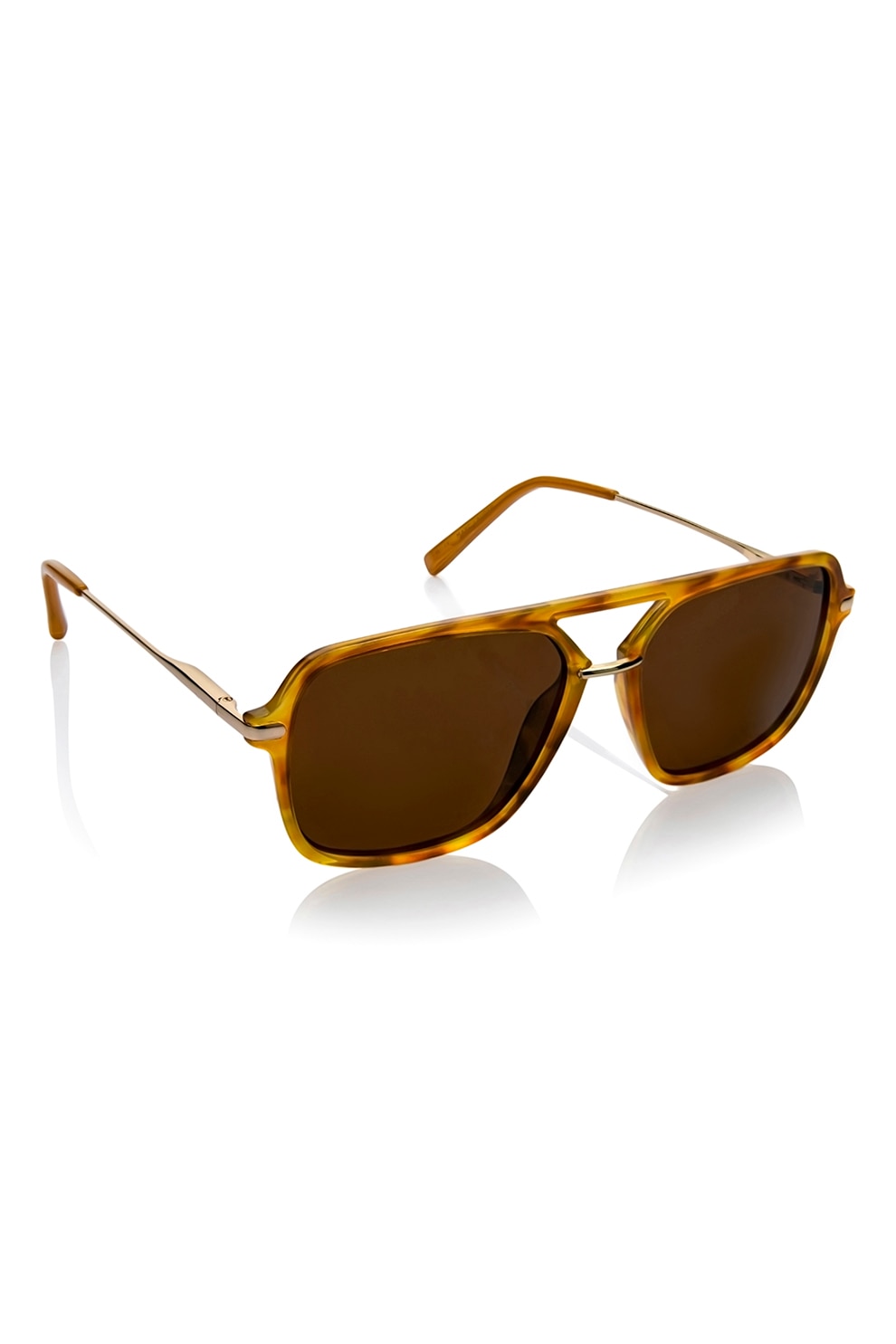 Liu Jo, Ochelari de soare cat-eye cu brate texturate, Rosu