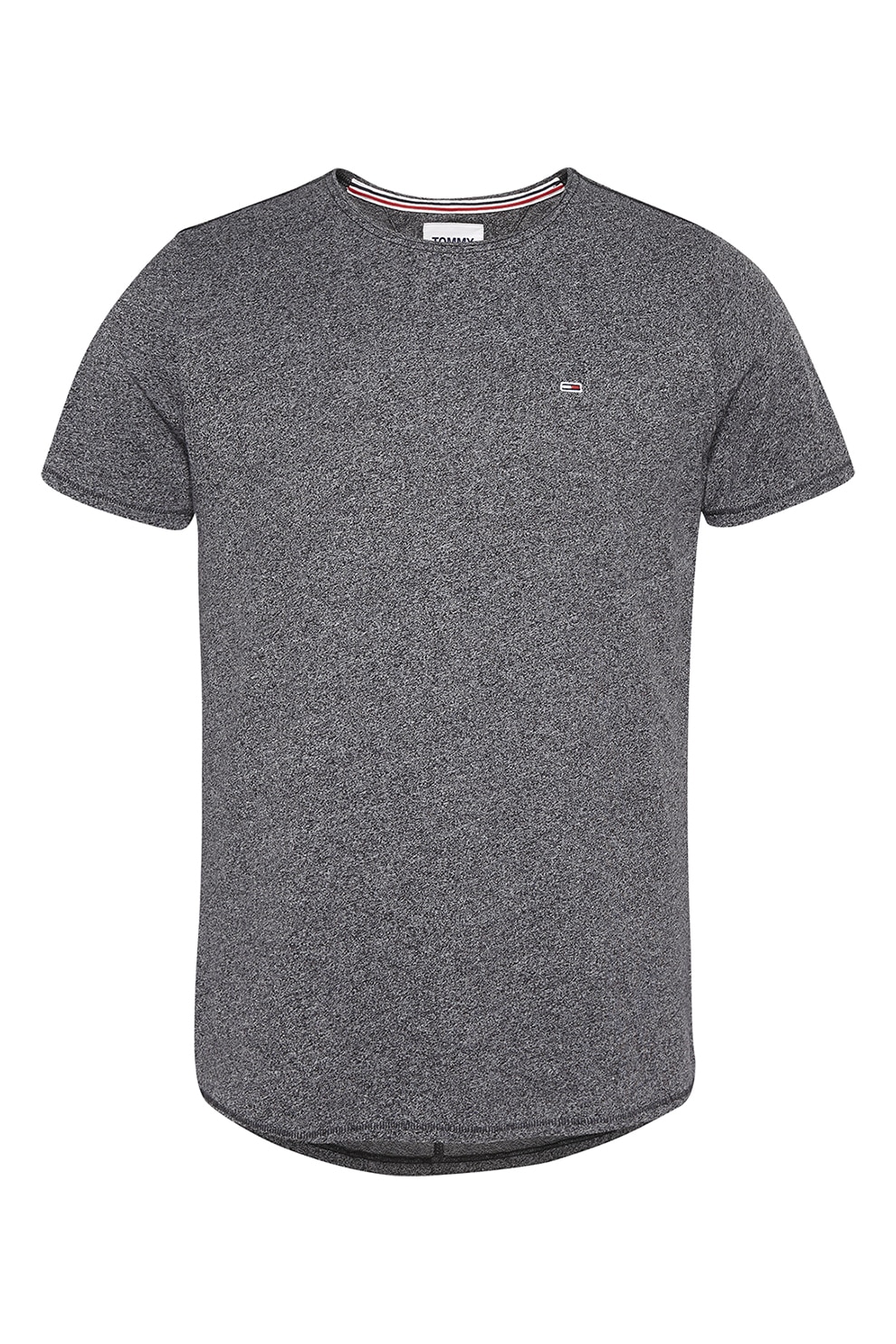 Tommy Jeans, Tricou slim fit, Gri melange, M