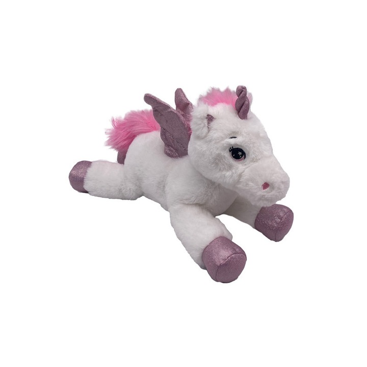 Unicorn de plus 30 cm - alb
