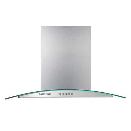 Hota incorporabila decorativa Samsung HDC6255BG/BOL, putere de absorbtie 400 mc/h, 1 motor, 60 cm, Inox/Sticla