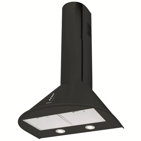 Hota decorativa Hansa OKP622MBH, Putere de absorbtie 369.2 mc/h, 1 Motor, 140 W, Negru