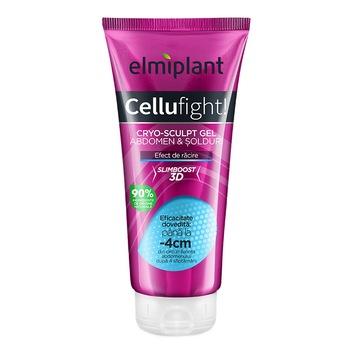 Gel anticelulitic Elmiplant Cellufight! Cryo Sculp, 200 ml Gel anticelulitic Elmiplant Cellufight! Cryo Sculp, 200 ml