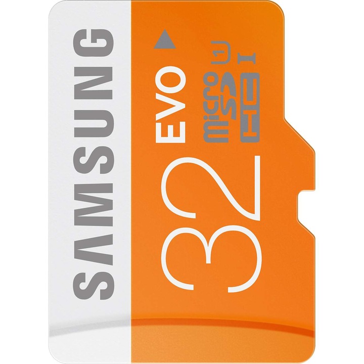 Card de memorie Samsung MicroSDHC EVO, 32GB, Class 10, UHS-I