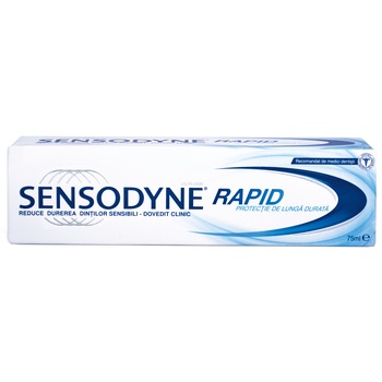 Pasta de dinti Sensodyne Rapid, 75 ml Pasta de dinti Sensodyne Rapid, 75 ml