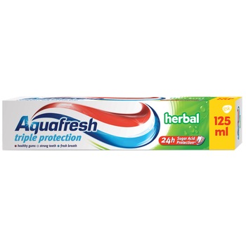 Pasta de dinti Aquafresh Herbal, 125ml Pasta de dinti Aquafresh Herbal, 125ml
