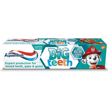 Pasta de dinti Aquafresh Big Teeth, 50ml Pasta de dinti Aquafresh Big Teeth, 50ml